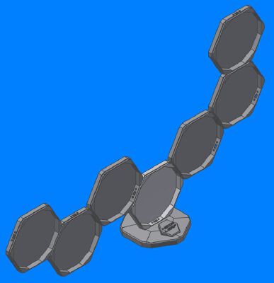 Hexa Leaf Panel | 3d print model