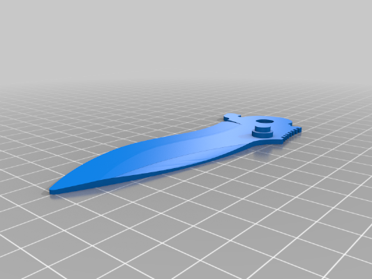 Airsoft folding knife Zero Tolerance ZT0200 | 3d print model