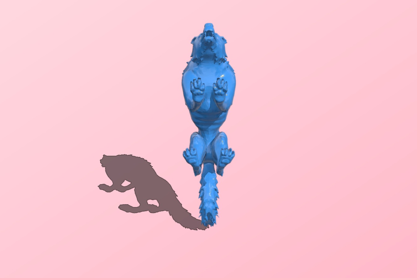 Wolf Sculpt