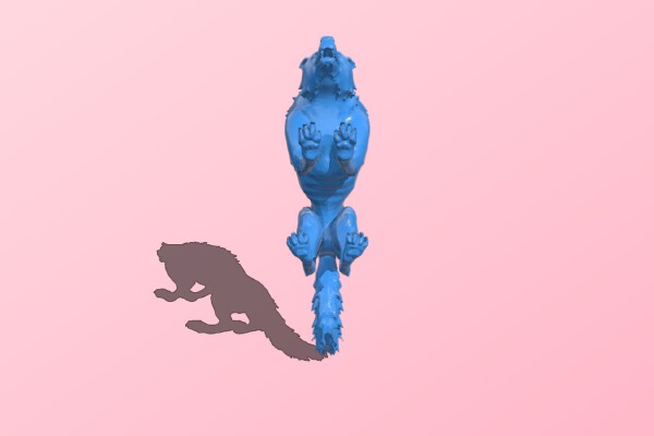 Wolf Sculpt | 3d print model