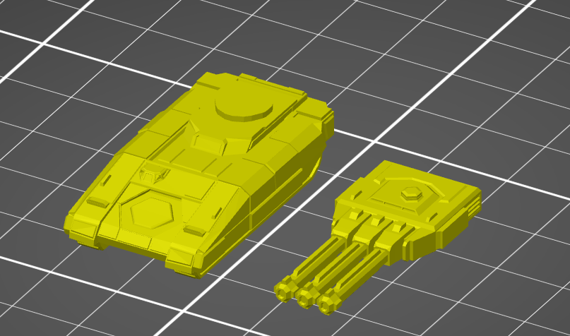 FightTech - Ogre Tri-Lightning Cannon Carrier – Remix, 6mm