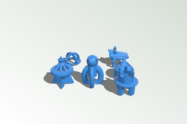 "Antares Style" Chess Set | 3d print model
