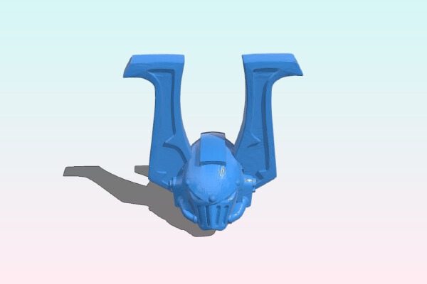 berserker Helmet | 3d print model