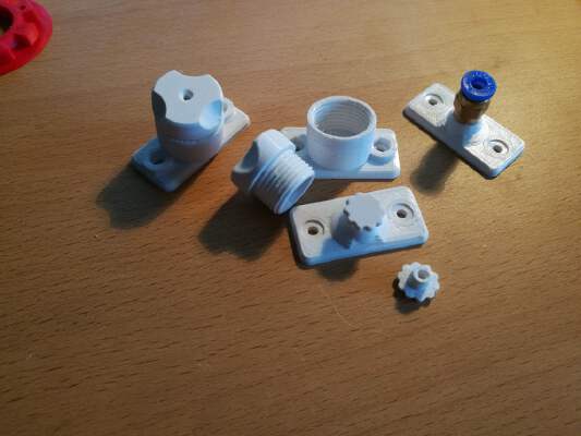 Drybox filament feeder with filter (PC4-M6) | 3d print model