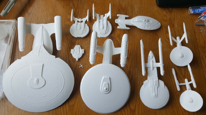 Star Trek Enterprise NCC-1701-C 1:2000 | 3d print model