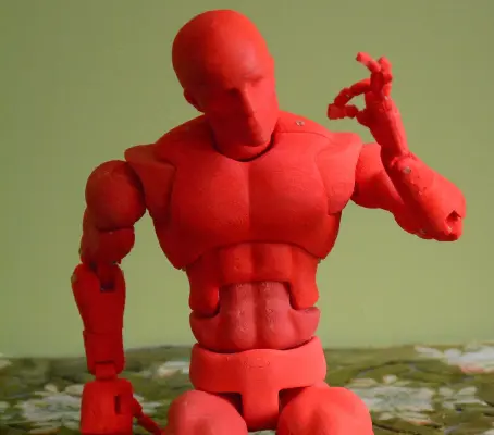 Action Figure with 70 Points of Articulation (aka Dexter) | 3d print model