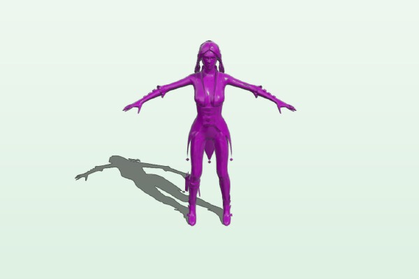 Women former psychiatrist | 3d print model