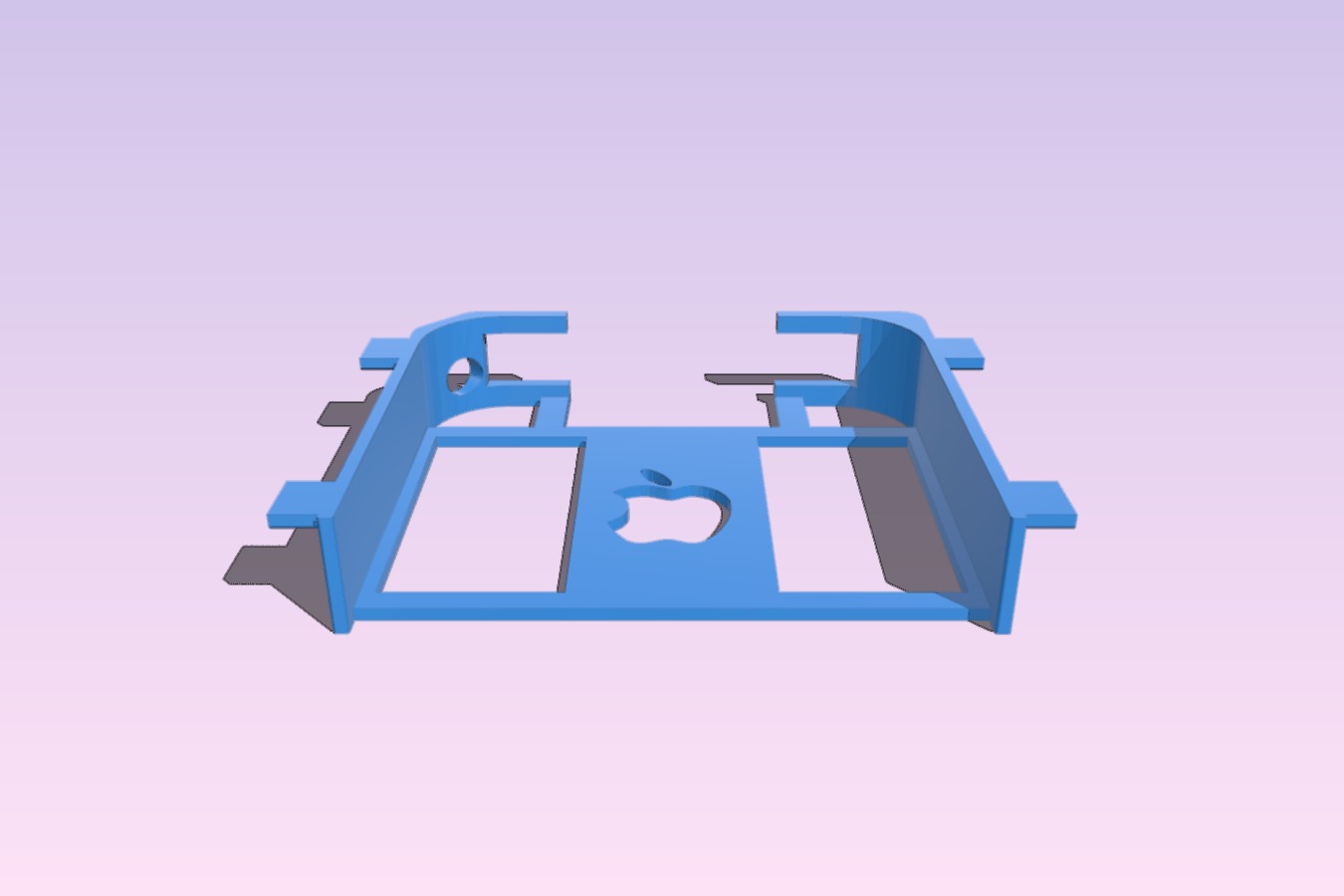 Mac Mini Wallmount (NO SCREWS)
