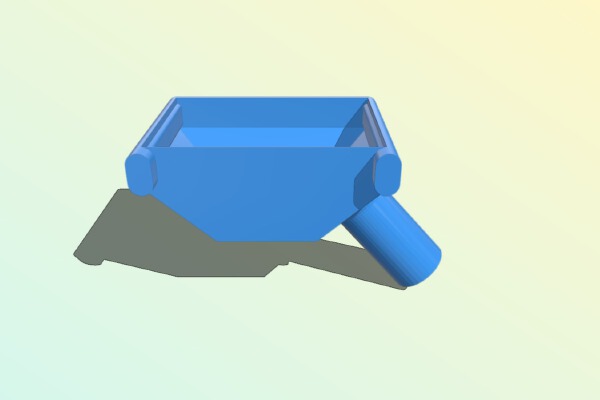 Drill Press Dust Collection Shroud | 3d print model
