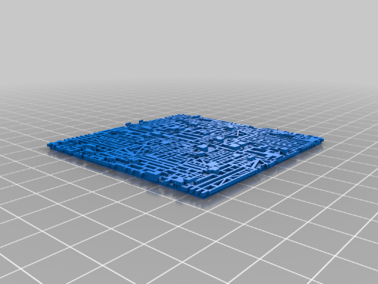 Borg Cube glow in the dark | 3d print model