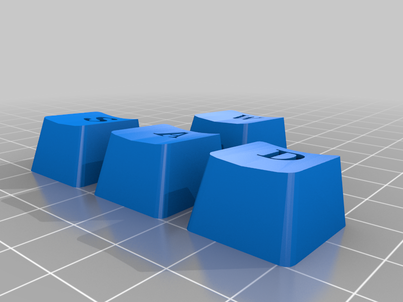 Cherry MX keycaps (WASD)