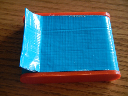 Customizable Flat Duct Tape Reel | 3d print model