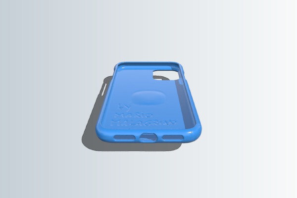  iPhone 11 Pirate Skull case by Mario Malagrino (only for personal use) | 3d print model