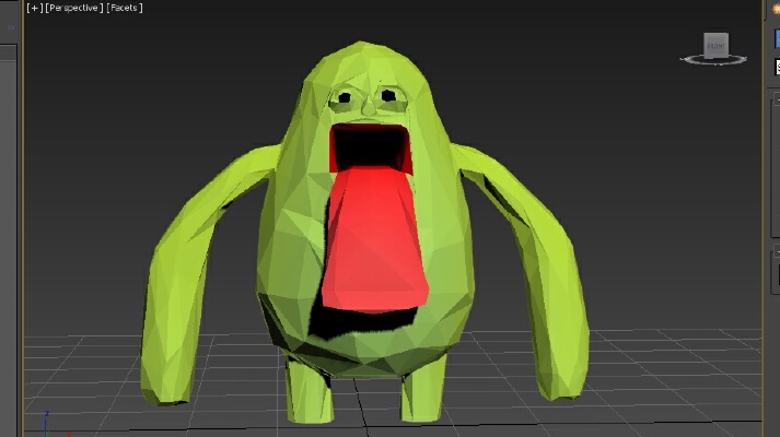 tongue monster | 3d print model