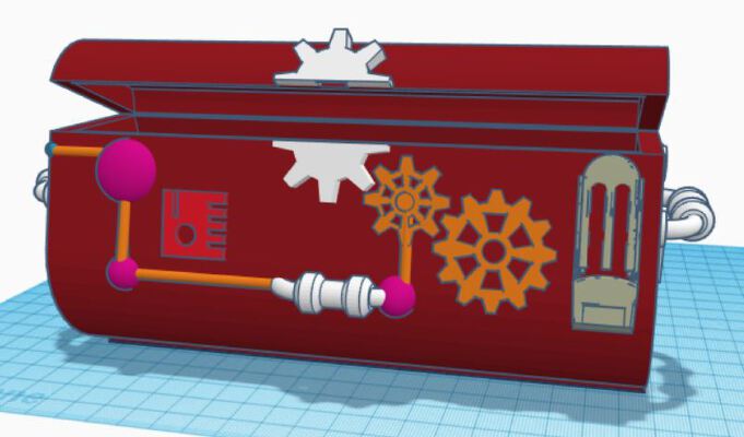 Steampunk purse | 3d print model