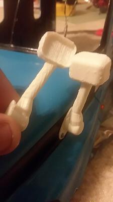 Tamiya cascadia hood mirrors | 3d print model