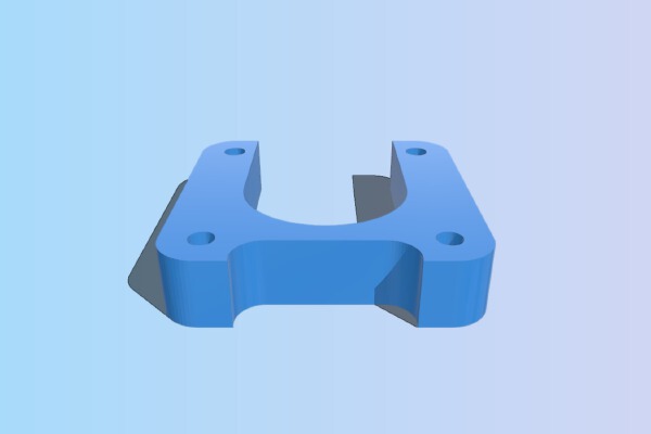 Spacer_Damper for P3Steel Y-motor | 3d print model