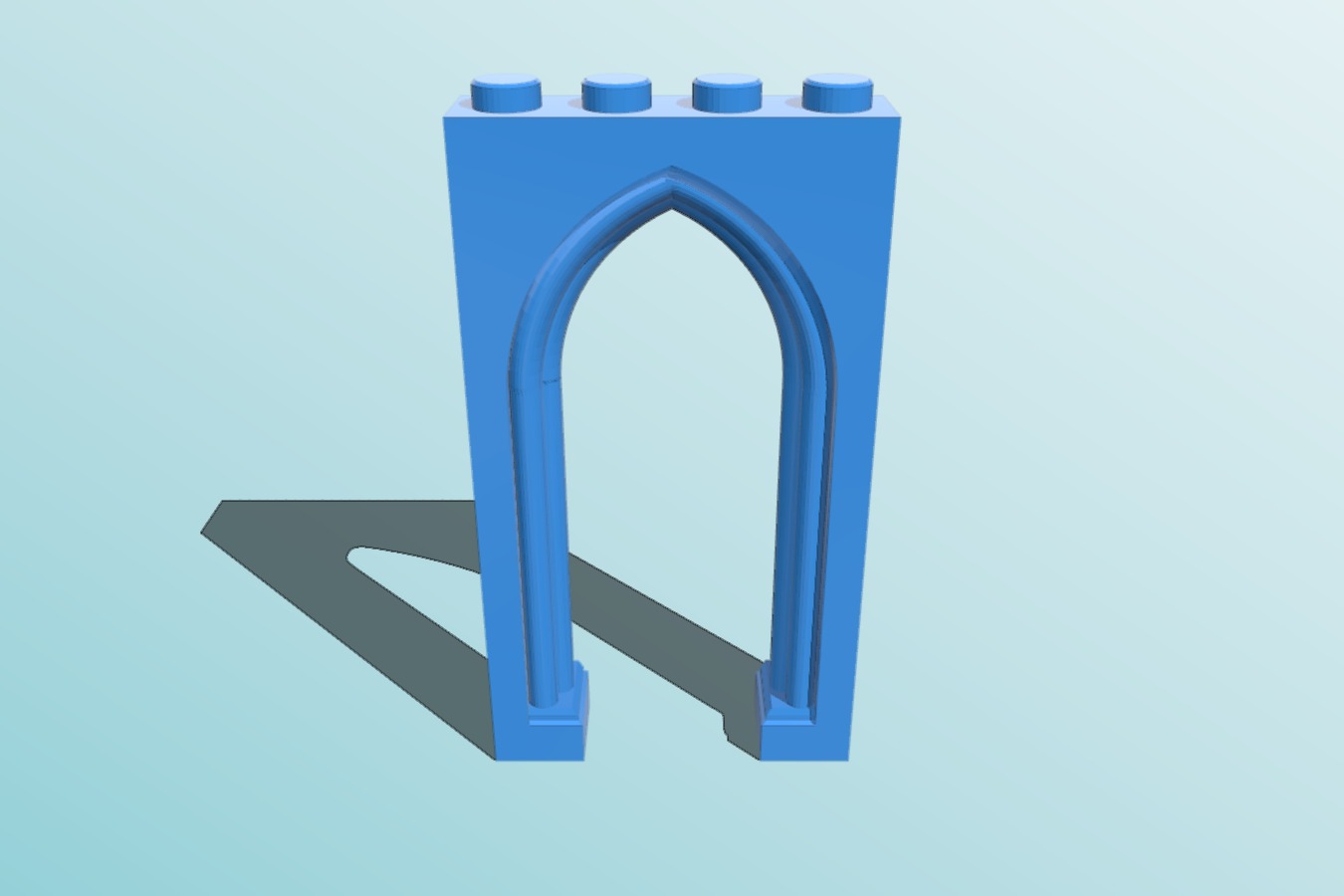 Doorway arch block compatible with major brands