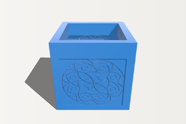 lampara puzzle | 3d print model