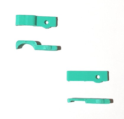 LED Strip Light Mounting Bracket for 10mm Width Strips | 3d print model