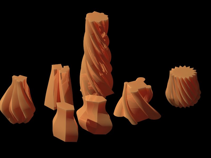 Twisty Vase Generator for Rhino + Grasshopper