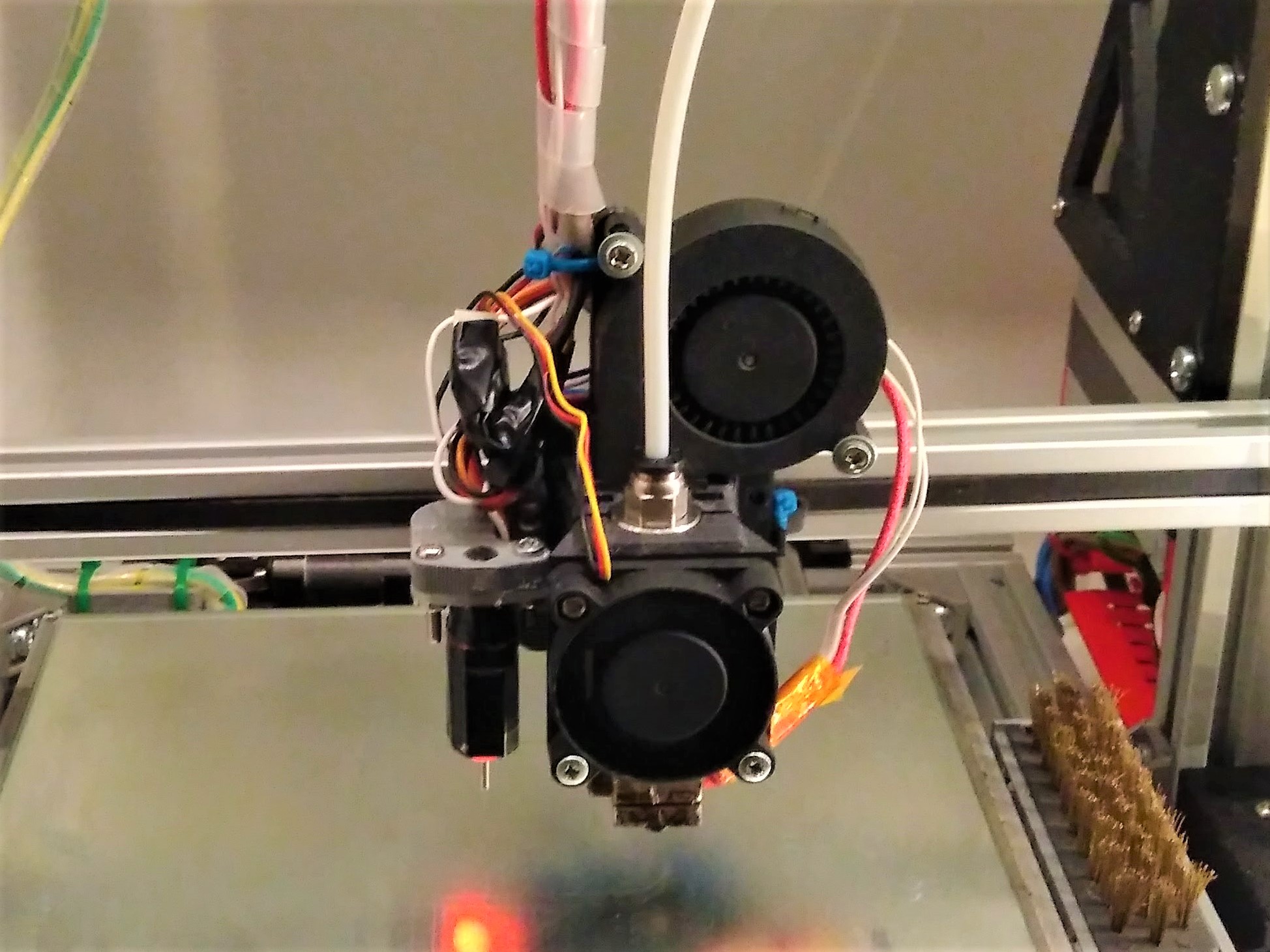 E3D-V6 Bowden Carriage Mount for 2020 V-slot X-Axis