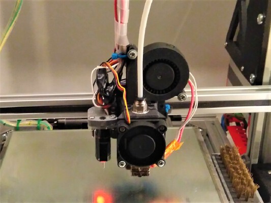 E3D-V6 Bowden Carriage Mount for 2020 V-slot X-Axis | 3d print model