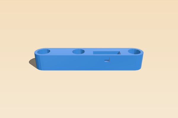 Pixhawk button + USB_LED module mount | 3d print model