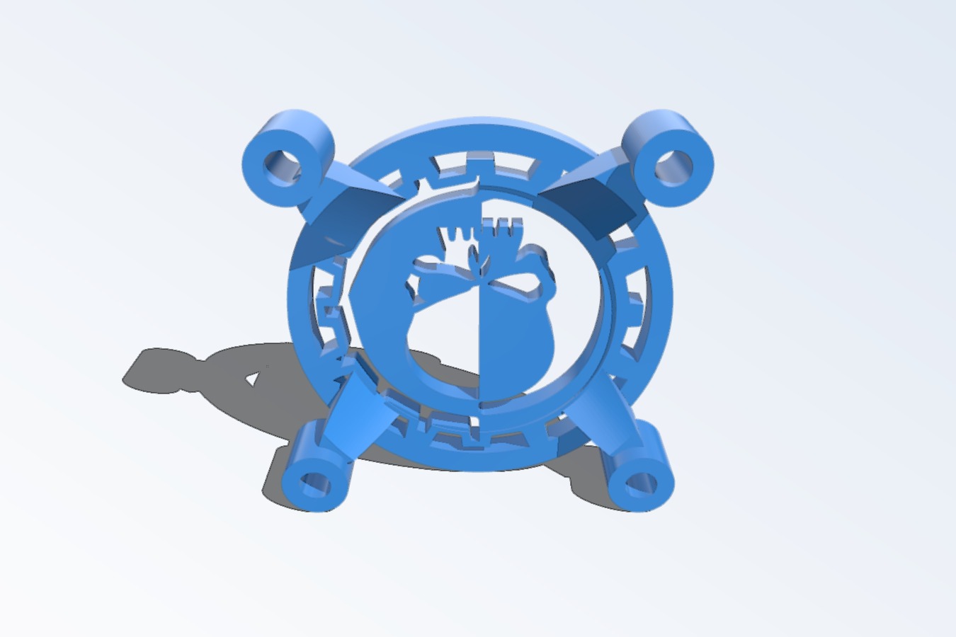 40mm Adeptus Mechanicus Symbol Fan Guard