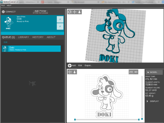 Doki un Perro de Latin America Discovery Channel | 3d print model