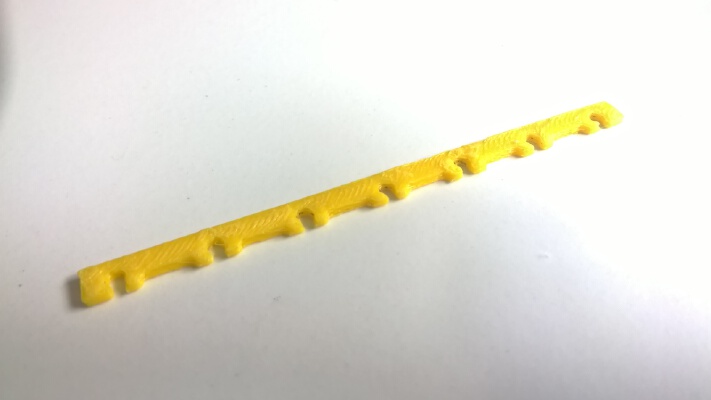 Toyota Starlet GT (EP82) - Air Con Vent Directional Fins Support Bar | 3d print model