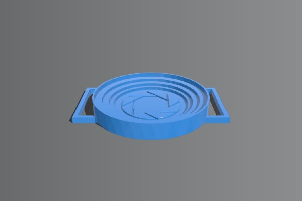 Lens Cap Holder for All Size | 3d print model