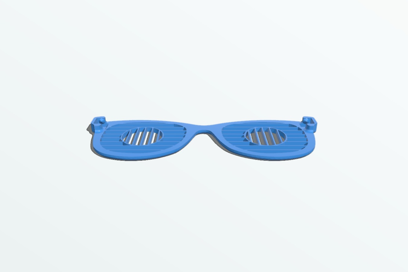 Shutter sunglasses (circle)