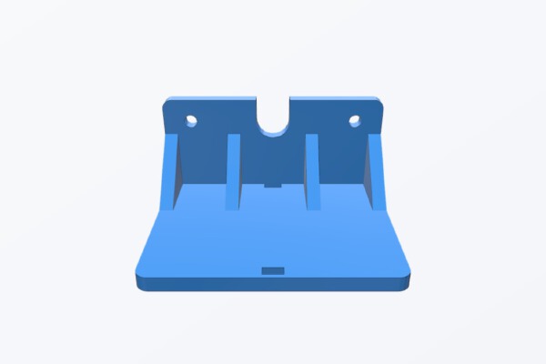 Axial SCX10 Center Mount ESC Tray | 3d print model