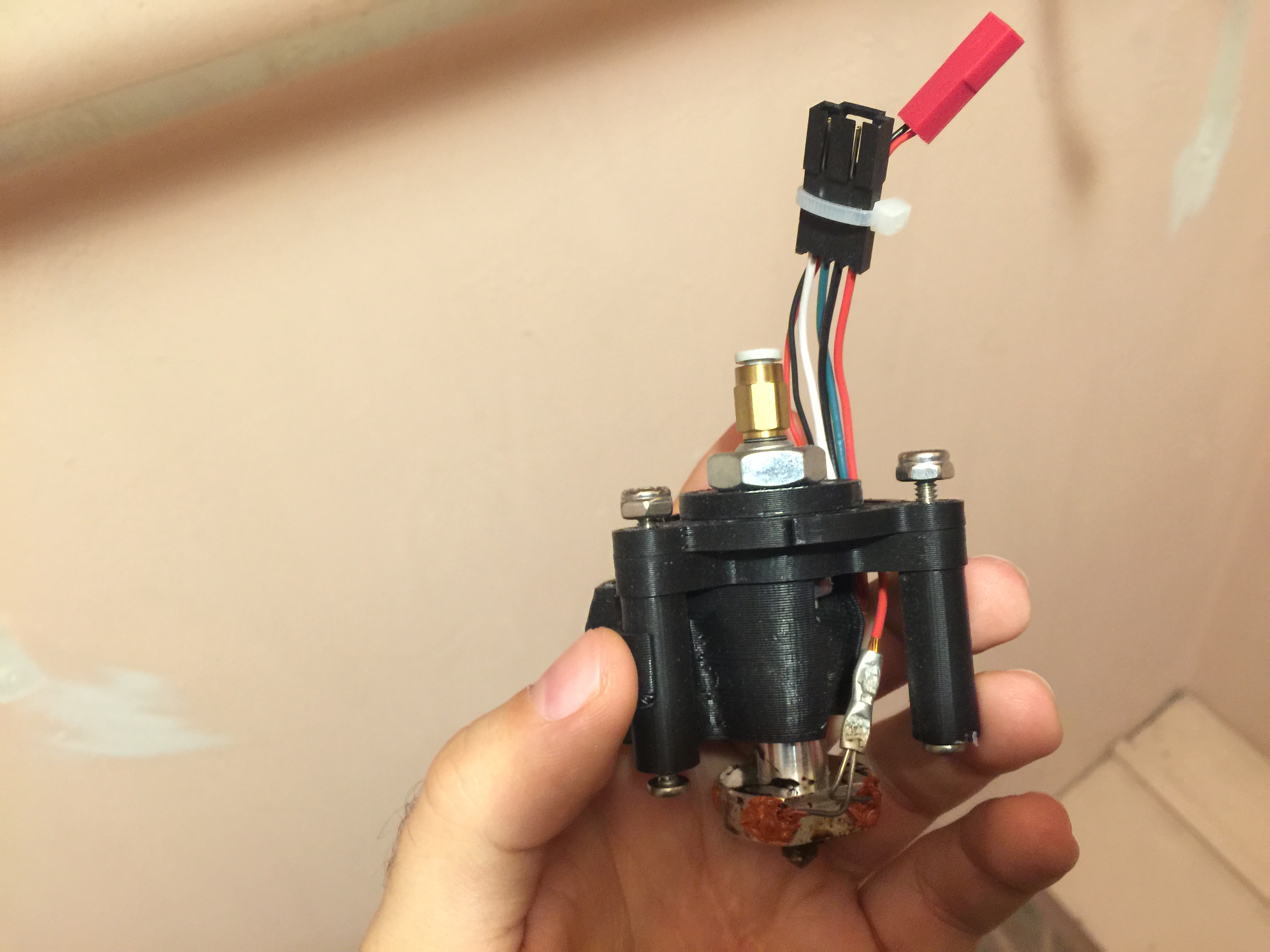 Modular mount for the stock SeeMeCNC bowden hotend