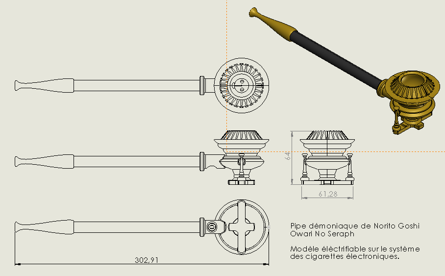 Norito Goshi Pipe (Manga version)