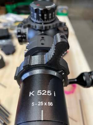 Kahles K525i Throw Lever | 3d print model