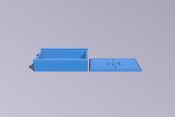 Electrical Panel - large electrical cabinet | 3d print model