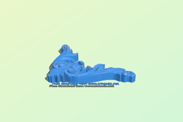 Pattern in the corner | 3d print model