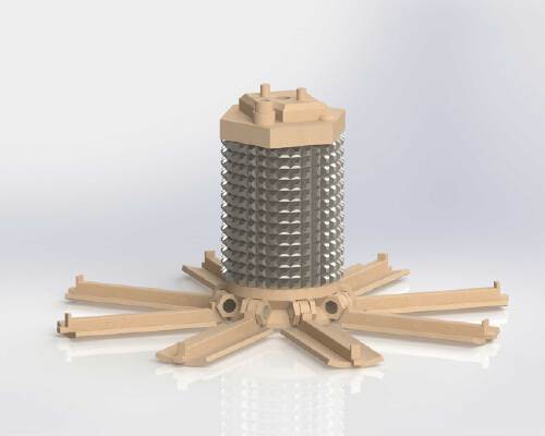 Mars Cybernetics Advanced Systems (10-38) Anti Airborne Drone Mine | 3d print model