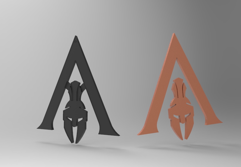 Assassins Creed Odyssey - Logo and Keychain