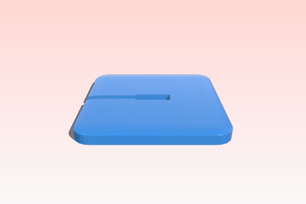 Table Insert for Ryobi Band Saw (1_4 Inch Blade) | 3d print model