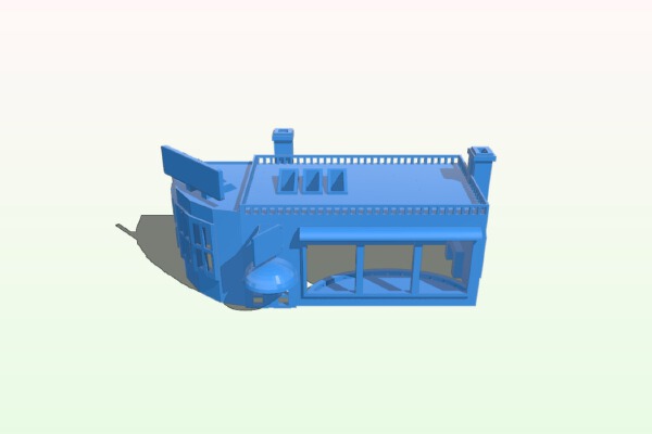 Victorian Storefront | 3d print model