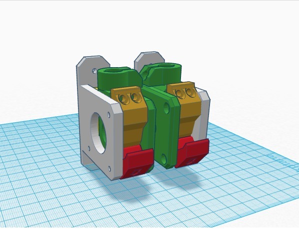 CTC dual Bowden extruder