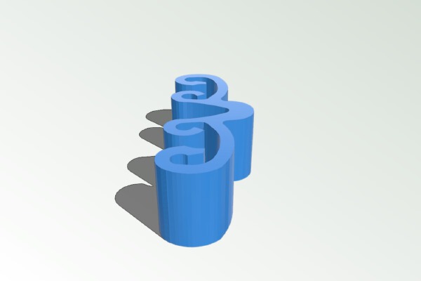 Dual 1.75 filament clip | 3d print model