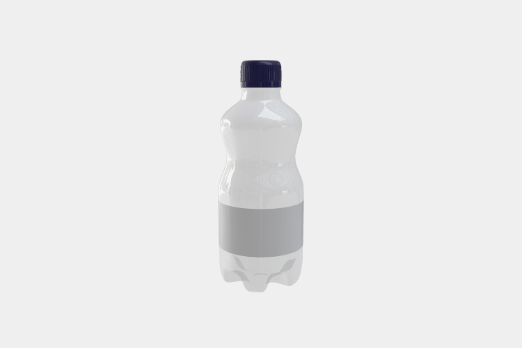 Plastic Soda Bottle Mockup