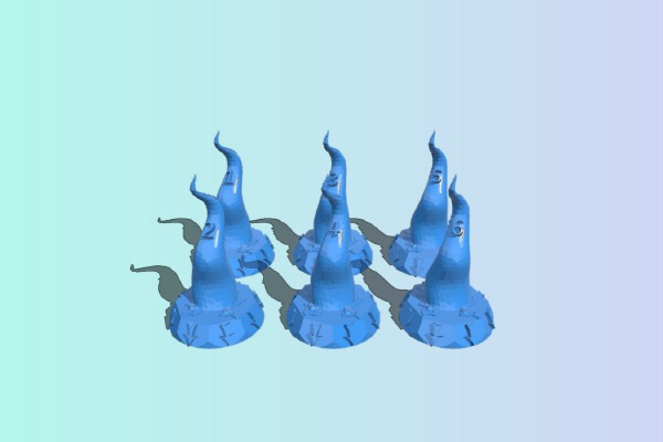 Tentacle Objective Markers | 3d print model