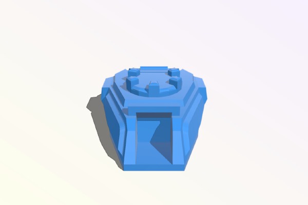 Warhammer 40k Imperial Guard Leman Russ Tank | 3d print model