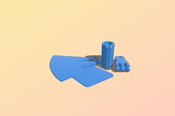 PO Bike Adapter | 3d print model