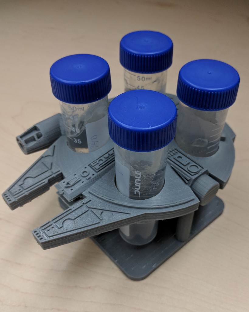 Millenium Falcon Tube Holder